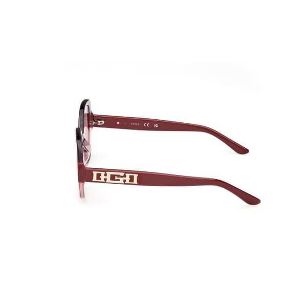 Solförsedda glasögon - Guess - GU7911 - 71Y bordeaux/randig - Dam - Resin