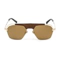 Miniatyrbilde 2 av 2: Solbriller for Menn Belstaff MAXFORD-DORADO-TAN-W Gyllen ø 57 mm