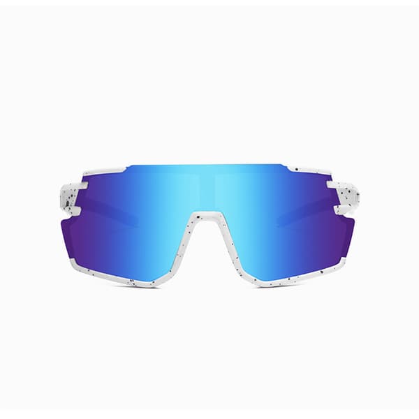 INF Sporty solbriller  Sandhvid stel