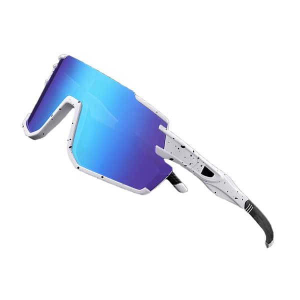 INF Sporty solbriller  Sandhvid stel