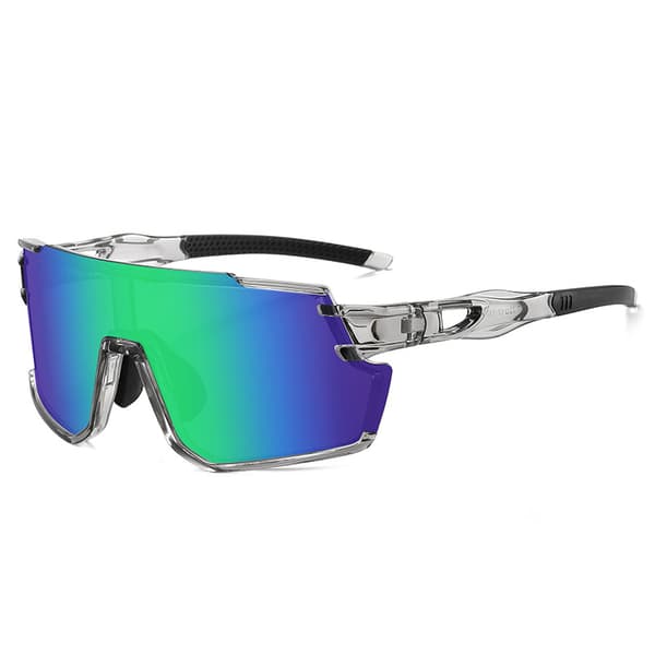 INF Sporty solbriller  Sandhvid stel