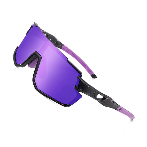 INF Sporty solbriller  Sandhvid stel