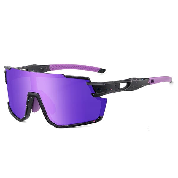 INF Sporty solbriller  Sandhvid stel
