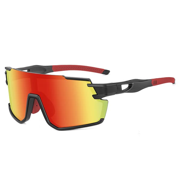INF Sporty solbriller  Sandhvid stel