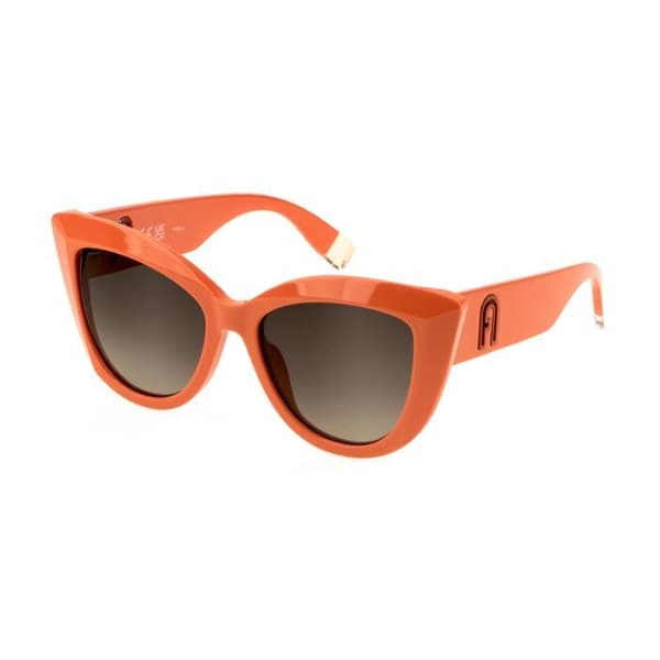 Furla Solglasögon SFU711 53/17/140 0AFM HELT ORANGE GLANS Acetat DAM HELT ORANGE GLANS SOL 53 17 140 190605475171
