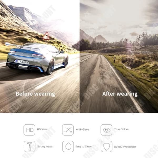TD® Solglasögon Europa och Amerika Aluminium Magnesium Halvbåge Mode Män Utomhusridning Solskyddsmedel Sport Golvglasögon