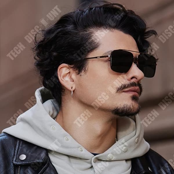 TD® Polarized Solglasögon Vintage Solglasögon UV400 Solglasögon Solskyddande Solglasögon