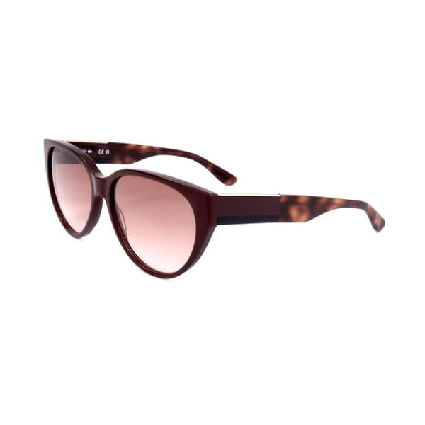 Solförsedda glasögon Lacoste L985S 59/16/140 603 MÖRKRÖD ACETAT KVINNA LAC SUN L985S 603 59 16 140
