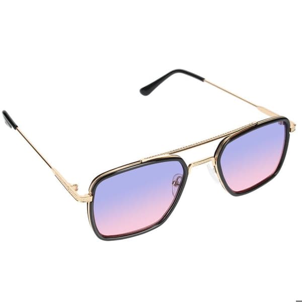 Aviator Solglasögon CV2702 med Gradientlinser UV400 Lila