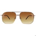 Miniatyrbild 2 av 5: Solfjäderglasögon Aviator CV3062 Graduerade linser UV400 Guld