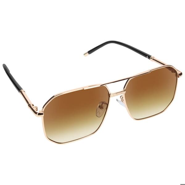 Solfjäderglasögon Aviator CV3062 Graduerade linser UV400 Guld