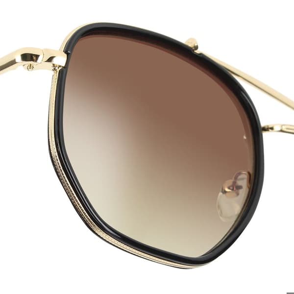 Solfjädern Aviator CV3087 Graduerade Linser UV400 Guld