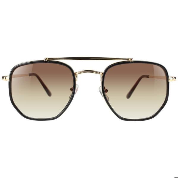 Solfjädern Aviator CV3087 Graduerade Linser UV400 Guld