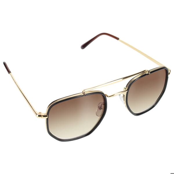 Solfjädern Aviator CV3087 Graduerade Linser UV400 Guld