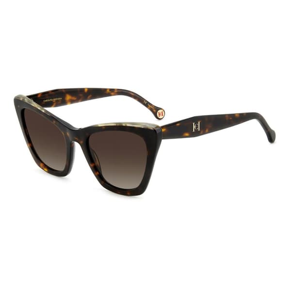 Solbriller til kvinder Carolina Herrera HER-0129-S-C9K Ø 55 mm
