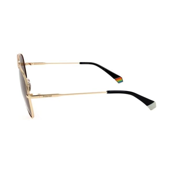Polaroid solglasögon PLD 6200/S/X 61/12/145 Y3R GULD IVORY ROSTFRITT STÅL UNISEX PLD SUN PLD 6200/S/X Y3R 61 12 145