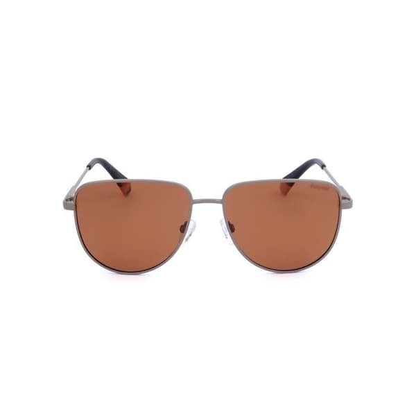 Polaroid Solglasögon PLD 6196/S/X 56/15/145 2M8 MATTS GRÅ ORANGE ROSTFRITT STÅL UNISEX PLD SUN PLD 6196/S/X 2M8 56 15 145
