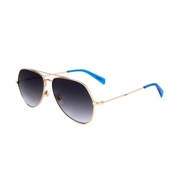 Solsken - Levi's - LV 1012/S J5G/9O 57 - Silver - Unisex - Gråtonade linser