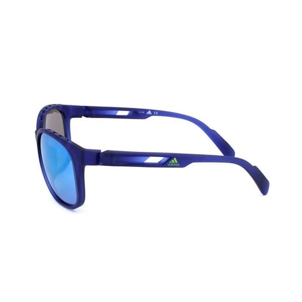 Solförmörkande adidas sport SP0011 58/18/130 91C MATTE BLÅ INJEKTERAD UNISEX ASP SOL SP0011 91C 58 18 130