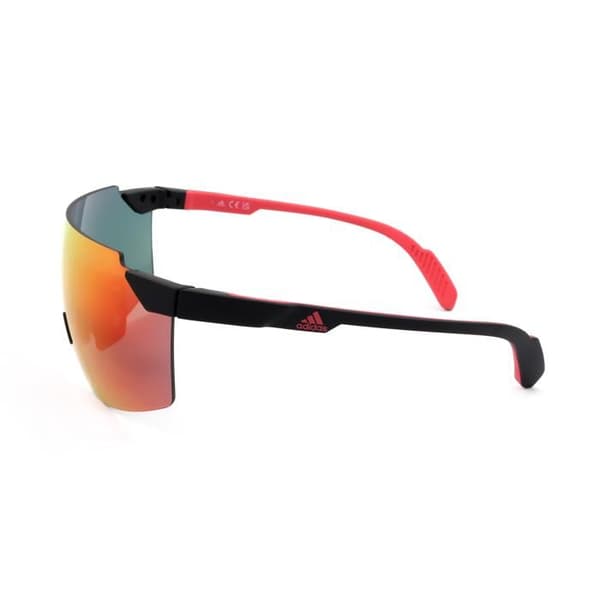 Solförmörkande Glasögon Adidas Sport SP0056 00/00/140 02L MATTSVART INJICERAD MAN ASP SUN SP0056 02L 00 00 140