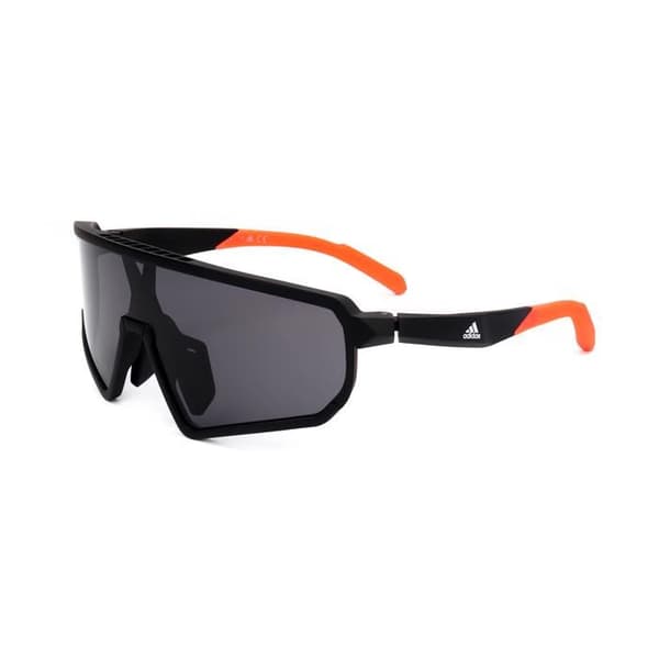 Adidas Sport SP0017 Solglasögon 00/00/140 02A MATTSVART INJICERAD MAN ASP SUN SP0017 02A 00 00 140