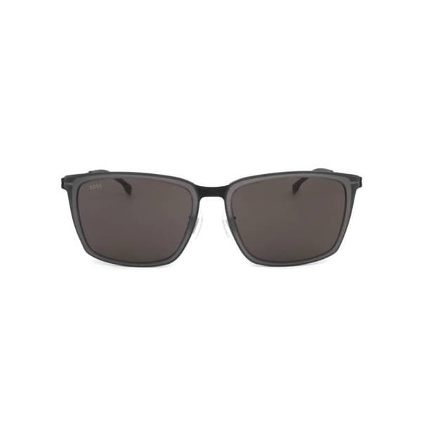 Solförmörkade glasögon Hugo Boss BOSS 1465/F/S 59/18/145 003 MATTSVART ROSTFRITT STÅL MAN HUB SUN BOSS 1465/F/S 003 59 18 145
