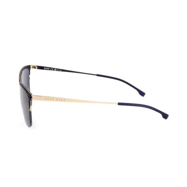 Sunglasses Hugo Boss BOSS 1244/S 55/22/150 NUC MATT BLÅ GULD ROSTFRITT STÅL MAN HUB SUN BOSS 1244/S NUC 55 22 150