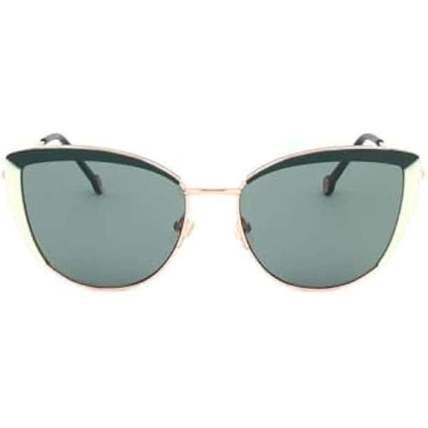 Solsken - CAROLINA HERRERA - Her 0112/S - Grön färg - Storlek 58/145/17 - Dam