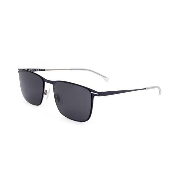 Solglasögon Hugo Boss BOSS 1246/S 56/19/150 KU0 MATTE BLUE RUTHENIUM STAINLESS STEEL MAN HUB SUN BOSS 1246/S KU0 56 19 150