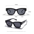 Miniatyrbilde 3 av 6: INF Trendy Lens Polariserte Solbriller med Etui Sort