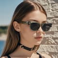 Miniatyrbilde 6 av 6: INF Trendy Lens Polariserte Solbriller med Etui Sort