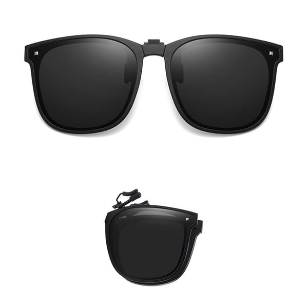 INF Polaroid Clip-on Solbriller til Myopi & Udendørs Brug Sort