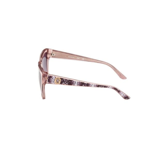 Solglasögon - Guess - 00113 - Ljusbeige - Gradient lila linser - Kaliber 55