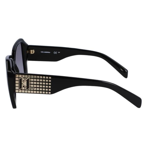 Solglasögon - KARL LAGERFELD - KL6140S - Svart - Klassisk - Plast - Dam