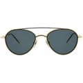 Miniatyrbilde 2 av 2: Solbriller for Begge Kjønn Thom Browne TB-109-A-T-GLD-BLK-53 Ø 53 mm