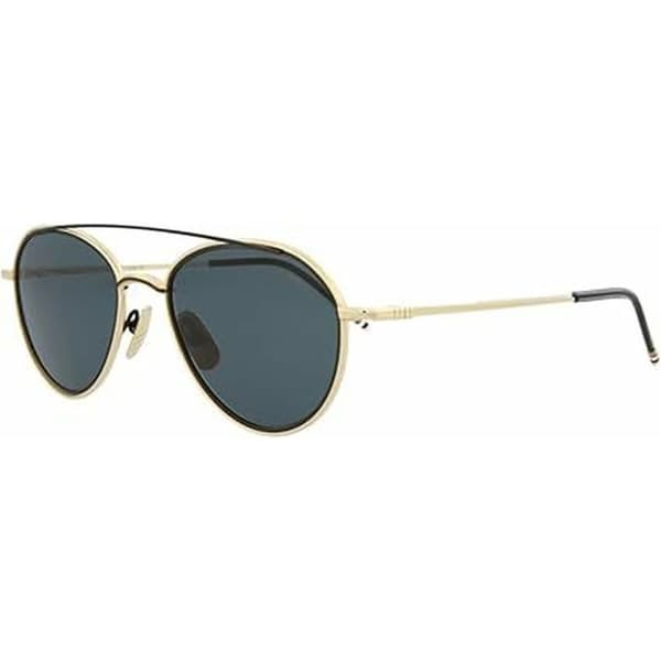 Solbriller for Begge Kjønn Thom Browne TB-109-A-T-GLD-BLK-53 Ø 53 mm