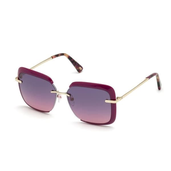 Solglasögon - Webb - WE0284 - Lila - Kategori 3 skydd - Trendig stil