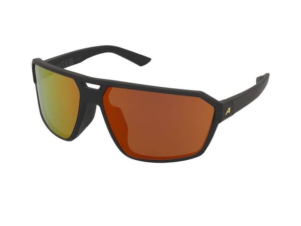 Sunglasses Alpina Swift Black Gold Matt/Gold Mirror