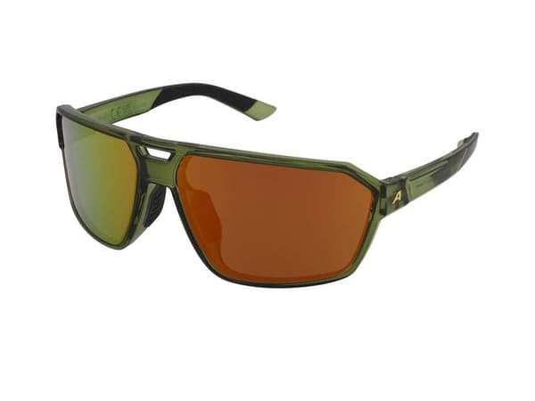 Sunglasses Alpina Swift Green Transparent Gloss/Gold Mirror