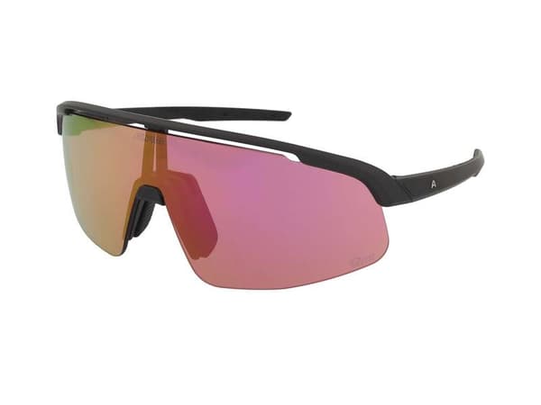 Sunglasses Alpina Turbo Pro S Q-Lite Black Metallic Matt/Pink Mirror