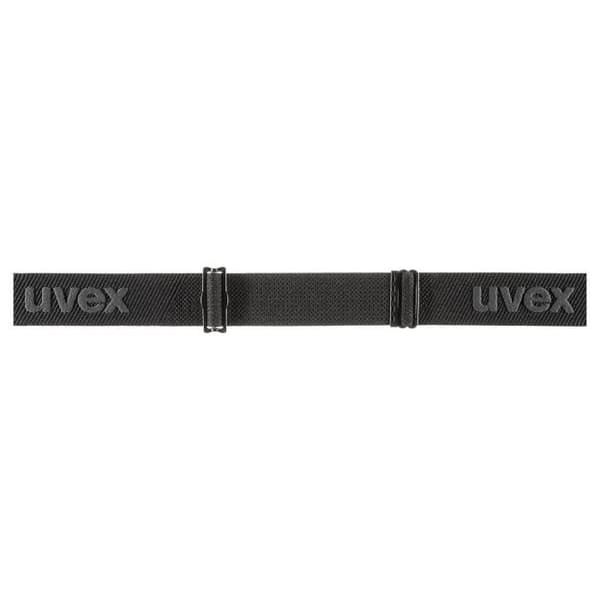 UVEX G.gl 3000 Top Black Mat Ski Mask för män - Mirror Red S3 & Lasergold Lite Lens - Vintersport