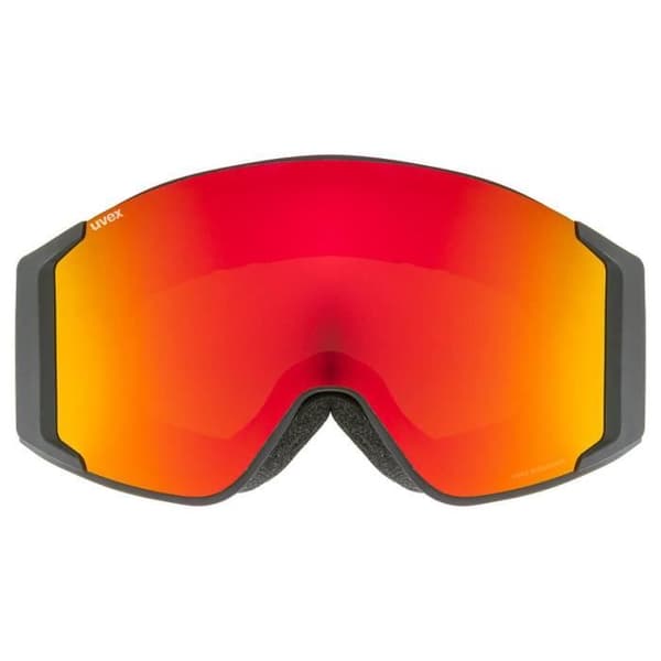 UVEX G.gl 3000 Top Black Mat Ski Mask för män - Mirror Red S3 &amp; Lasergold Lite Lens - Vintersport
