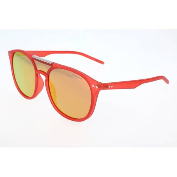 Solskenögon - Polaroid - PLD 6023/S-15J - Röd spegeleffekt - Unisex - Skyddskategori 3