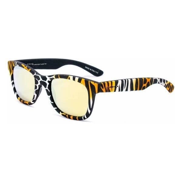 Solsken - Italia Independent - 0090-ZEF-001 - Orange - Resin - Skyddskategori 3