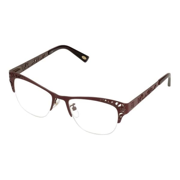 Glasögon - Loewe - VLW444M510A57 - Färg Brun - Stil Chic - Bruna linser