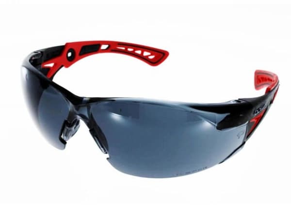 Skyddsglasögon - Bollé Safety - Rush+ - Rökta linser - Anti-halk - Ultralätt
