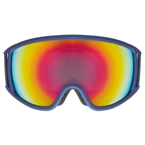 UVEX Topic Fm Sphere Navy Mat Skidglasögon herr - Mirror Rainbow Rose S3 - UVA, UVB och UVC-skydd