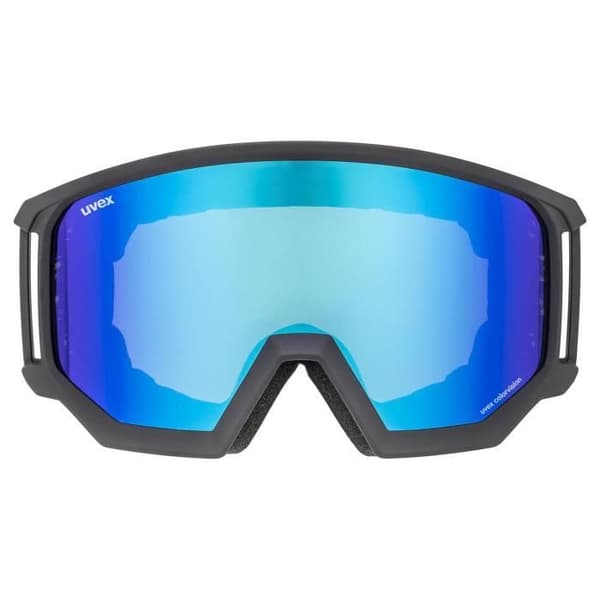 Skid-/snömask Uvex Athletic Cv Black Mat Herr