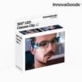 Miniatyrbild 4 av 4: Clip LED för glasögon - InnovaGoods - 360° - Pack om 2 - Vit LED-ljus - Praktisk och bärbar