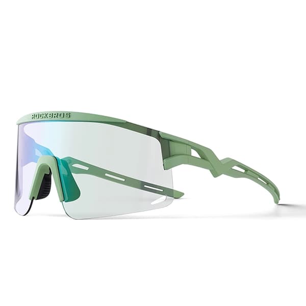 Rockbros Photochromic Cykelglasögon med UV-skydd - Grön